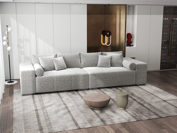 Canapea extensibilă dumonde cu ladă de depozitare Marbela XXL Arena Gri 295x120 cm
