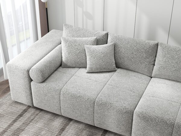 Canapea extensibilă dumonde cu ladă de depozitare Marbela XXL Arena Gri 295x120 cm