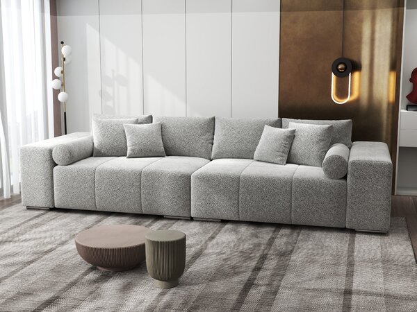 Canapea extensibilă dumonde cu ladă de depozitare Marbela XXL Arena Gri 295x120 cm