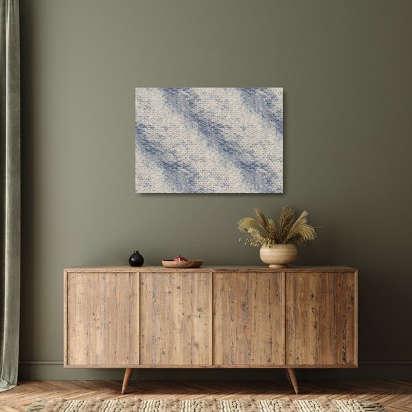 Tablou pe sticlă - Model de valuri (70x50 cm)