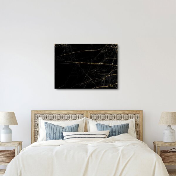 Tablou pe sticlă - Textura de marmură (70x50 cm)
