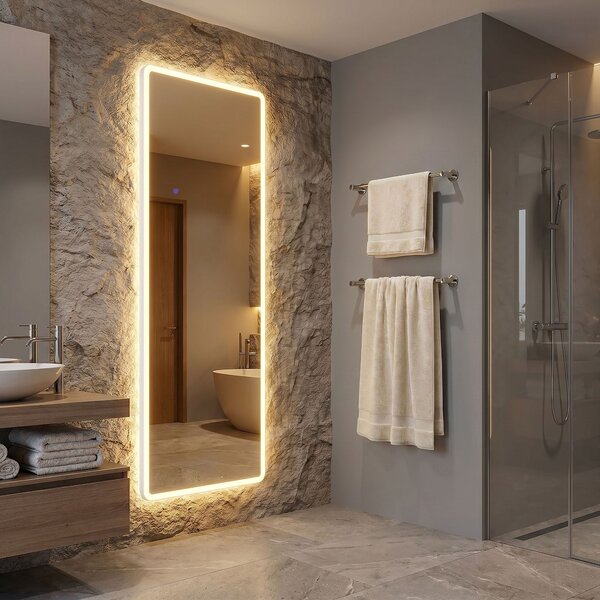 Oglindă LED Classico 60x170cm White