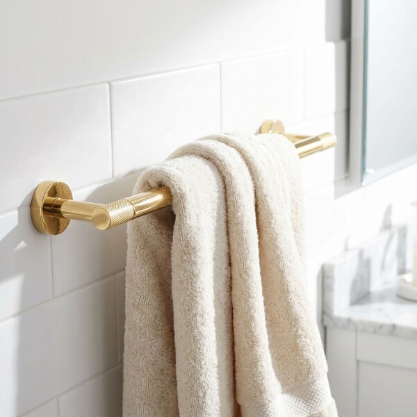 Cuier de baie 6603 Modern Gold