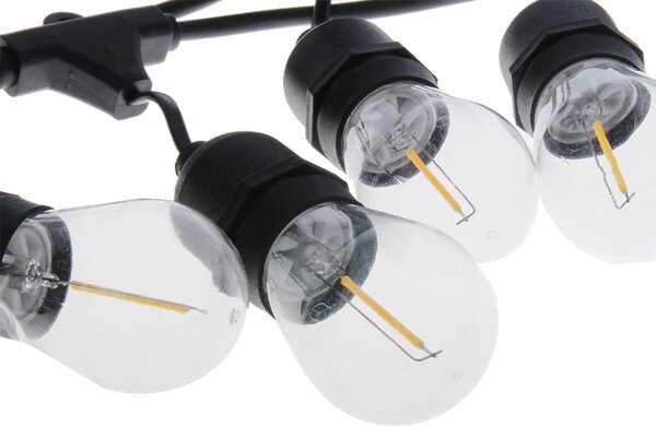 Ghirlanda luminoasa de gradina cu LED LUCENT, 15 m