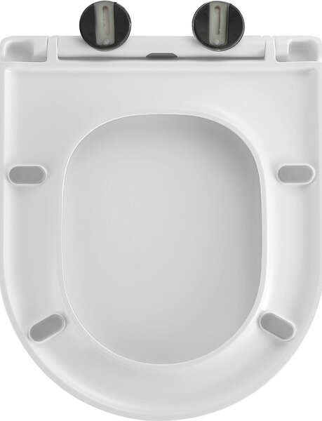 Erga Capac WC Erga, duroplast, Lily, Siena, seria Tina, alb, ERG-V03-ND-SEATSH042-WH