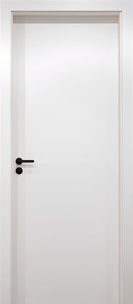 Usa de interior Alb CPL cu toc metalic toc reglabil Folie Decor