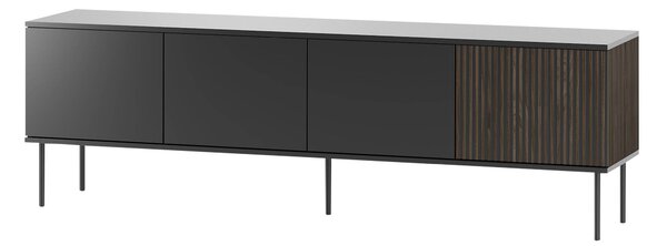 Comodă TV Teseta 103Nuc, Negru, 18x6x4cm