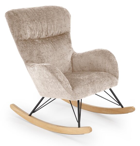 Scaun balansoar Houston 1594, Bej, 92x77x106cm, 18 kg