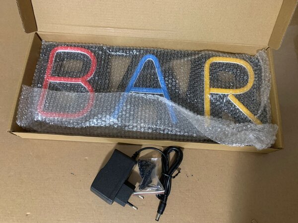 Reclama Luminoasa Neon LED "BAR" – Atrage Clientii si Creeaza Atmosfera Perfecta