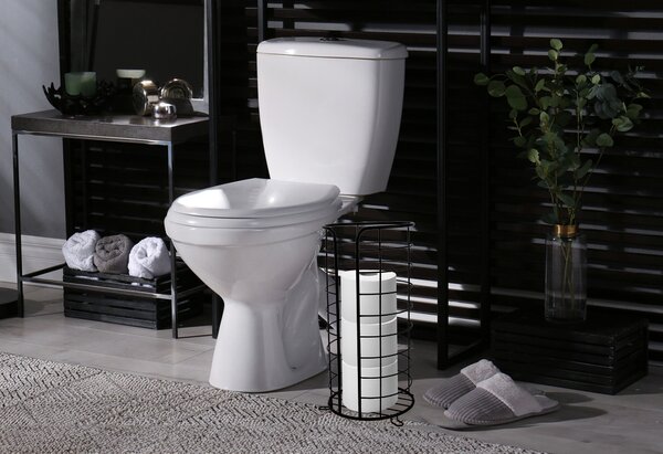 Suport hârtie igienică Black 322743A