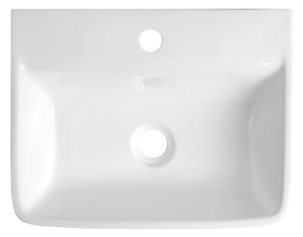 Aqualine Lavoar ceramic REEMA, Aqualine, 45x35cm, alb, NP440