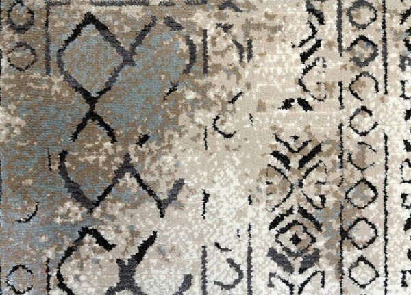 Covor BOHO, Model 36EME, Crem/Gri 120x170 cm, 3210 gr/mp