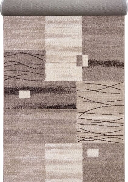 Covor Traversa Daffi 13068, Bej/Maro, 60x500 cm, 1700 gr/mp