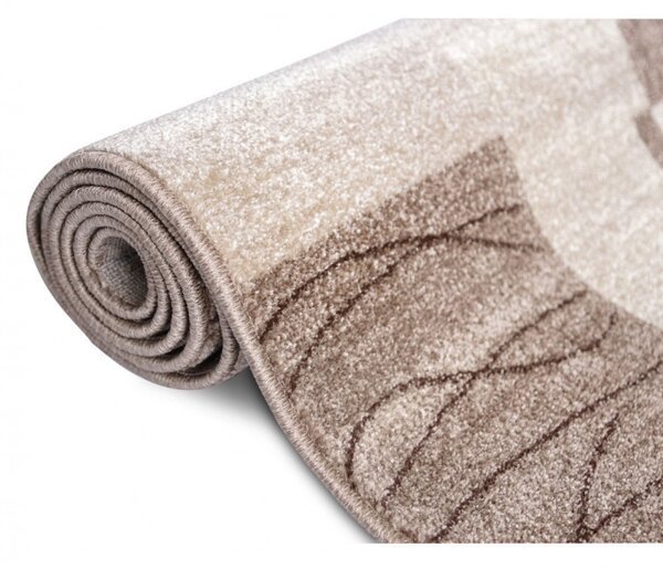 Covor Traversa Daffi 13068, Bej/Maro, 60x500 cm, 1700 gr/mp