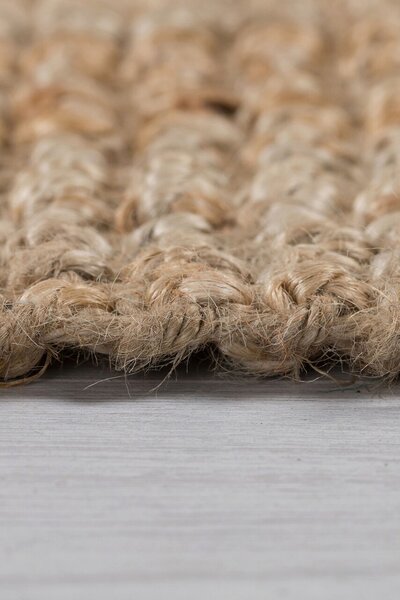 Covor traversă Jute Boucle Natural 60X300 cm, Flair Rugs