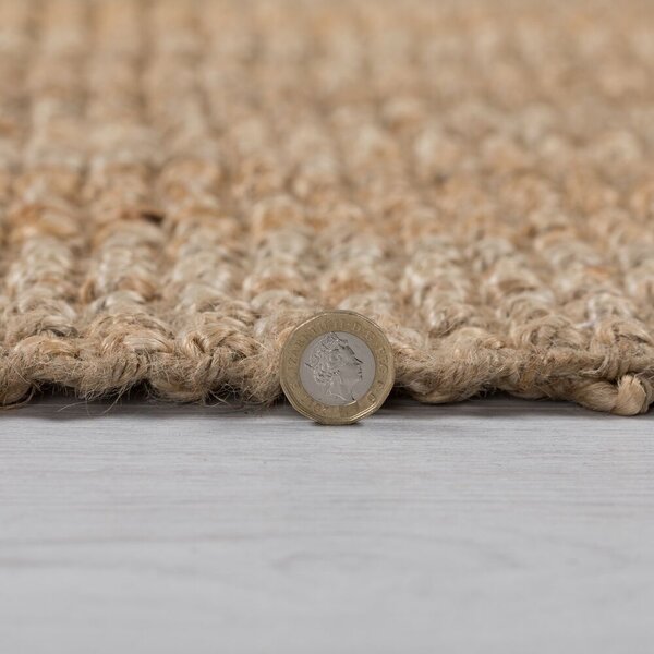 Covor traversă Jute Boucle Natural 60X300 cm, Flair Rugs