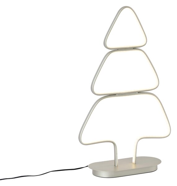 Lampă de masă de Crăciun din oțel, brad de Crăciun, inclusiv LED - Arbre