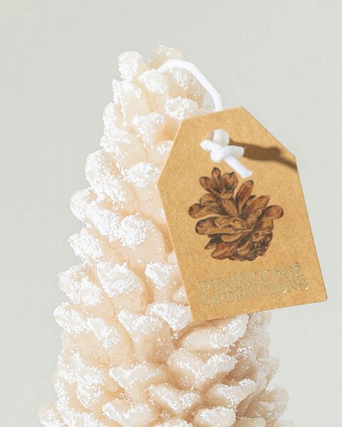 LumânarePine Frost I 7x18 cm