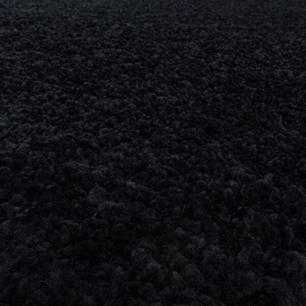 Covor Sydney Negru 160x160 cm