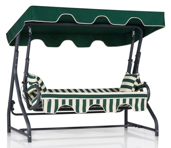 Balansoar cu 3 locuri Olea 8 Multicolor 200x165x110 cm