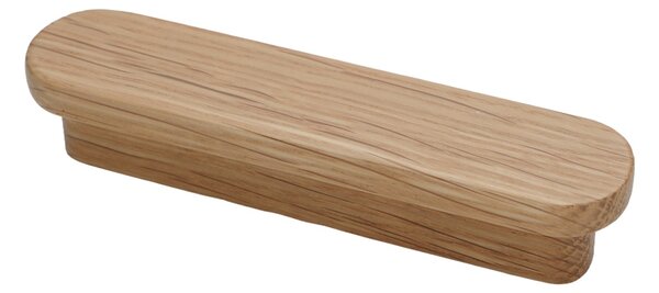 Maner din lemn pentru mobilier, model Nemora, distanta dintre gauri = 96 | 160 | 2x224 | 3x320 mm, finisaj stejar natur