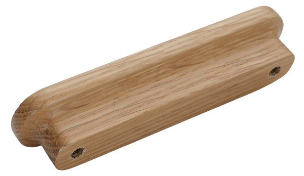 Maner din lemn pentru mobilier, model Nemora, distanta dintre gauri = 96 | 160 | 2x224 | 3x320 mm, finisaj stejar natur