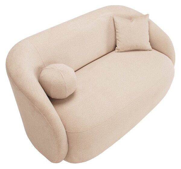 Canapea 2 persoane Bourbon bouclé Grey D06