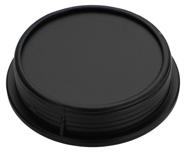 Maner metalic ingropat mobilier, model Mira, Ø 35 mm, finisaj aluminiu | crom lucios | negru mat