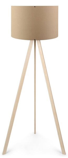 Lampadar PWL-1060, MDF/textil, 38x38x140 cm