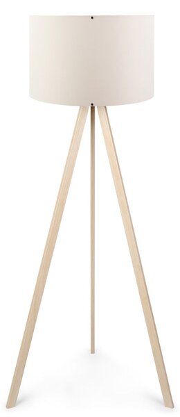 Lampadar PWL-1060, MDF/textil, 38x38x140 cm