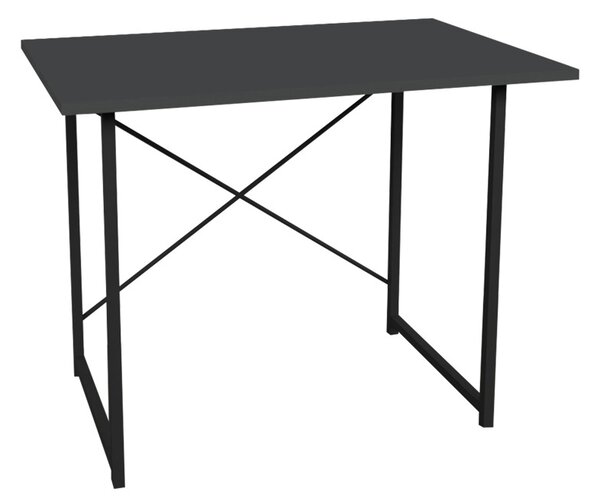 Birou Model Ustando, Antracit, 90x60x72 cm