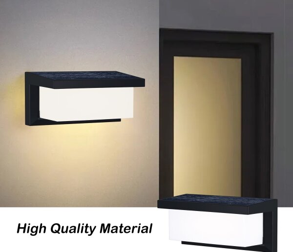 Aplică LED solară cu senzor Brilagi BRICKY LED/5W/6V IP65