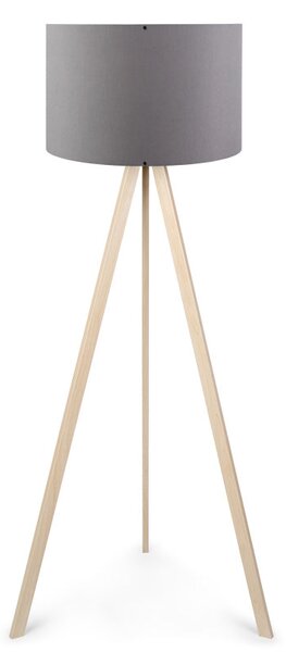 Lampadar PWL-1060, MDF/textil, 38x38x140 cm