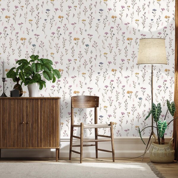 Fototapet - Model floral delicat (147x102 cm)