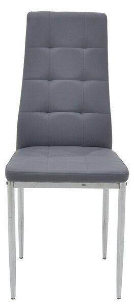 Scaun Model Cube, Gri, 41x46x97 cm