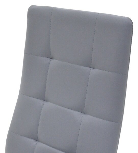 Scaun Model Cube, Gri, 41x46x97 cm