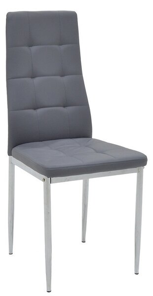 Scaun Model Cube, Gri, 41x46x97 cm