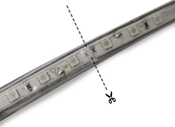 Bandă LED de exterior Aigostar 50m LED/350W/230V 3000K IP65