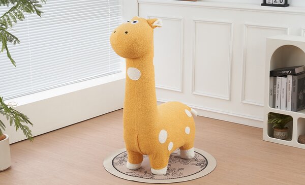 Taburet Căprioară KJP5297, Galbenă