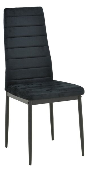 Scaun Model Parker, Negru, 42x48x98 cm