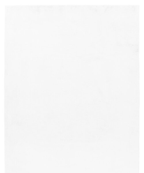 Covor Pouffy V1 Alb 200 x 290cm