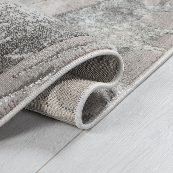 Covor Marbled Argintiu 120X170 cm, Flair Rugs
