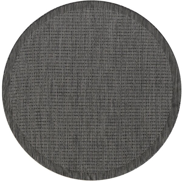 Covor Ayyildiz Giza Negru, Rotund, D200 cm