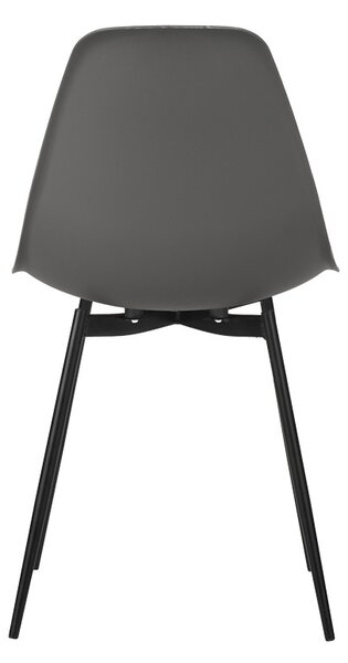 Scaun Model Ballen, Antracit, 41.5x53x84.5 cm