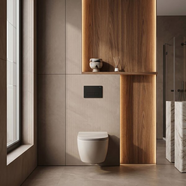 Clapeta pentru rezervor incastrat Rea HD K011A-Q și Slim 024N Black