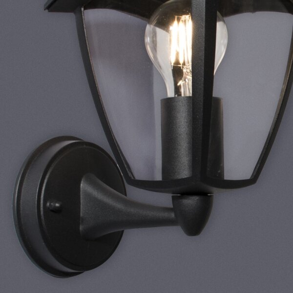 Aplică LED de exterior LUNA 1xE27/60W/230V IP44 Brilagi