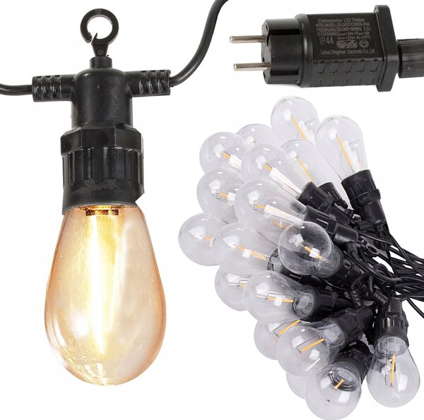 Girlanda luminoasa de gradina LED LUCENT, 20 m