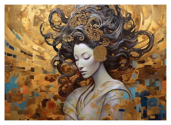 Tablou pe sticlă - Luminozitate (70x50 cm)