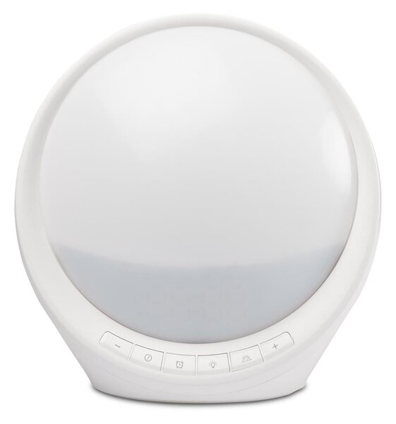 Ceas Smart Pulsar REMY 6W RGB CCT 2700-5700K WiFi Bluetooth Tuya, Asistent Somn și Alarme Inteligente Control Vocal pentru O Trezire Relaxantă