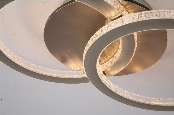 Searchlight 37122CP-LED Plafonieră cu dimmer SPECIFICAȚII LED/24W/230V 3000K 25x42,5 cm